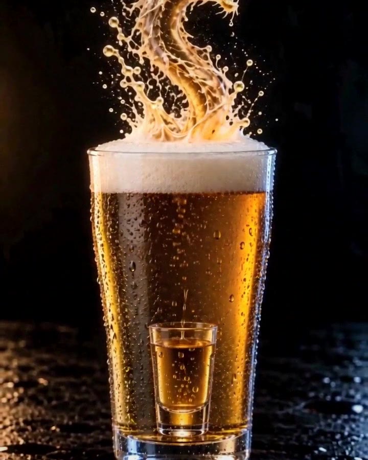 맥주 광고 여의주 다이브